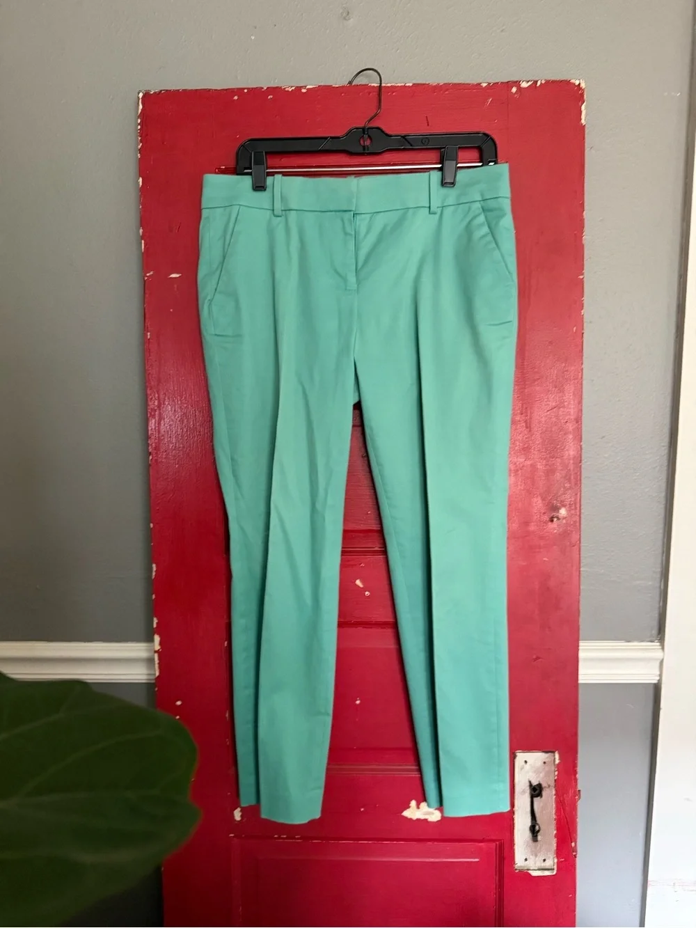 J. Crew Mint Green Ankle Pants